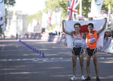 ロンドンパラリンピック　陸上競技・マラソン　和田伸也　　　写真／竹見脩吾