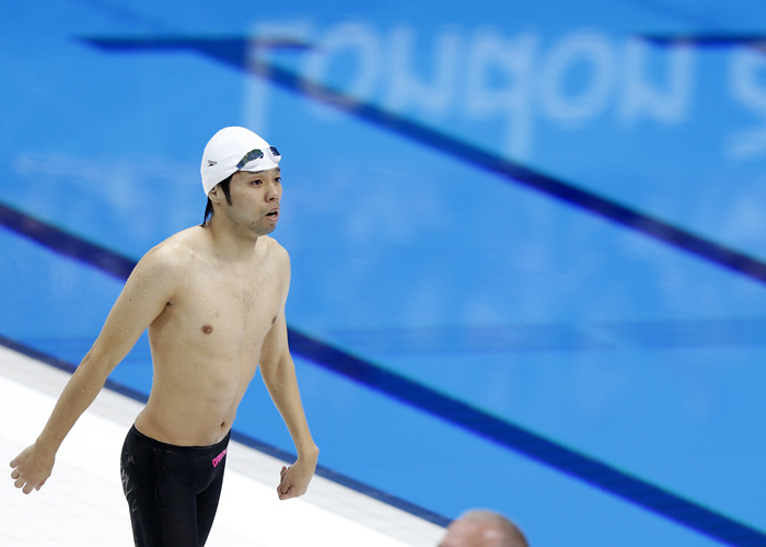 ロンドンパラリンピック　水泳　　小山恭輔　　　　写真／竹見脩吾