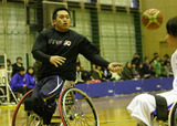 車椅子バスケットボール　藤本怜央　　　　写真／阿部謙一郎