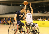 車椅子バスケットボール　　　　写真／阿部謙一郎