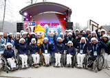 ソチ2014パラリンピック冬季競技大会　入村式　　　　写真／竹見脩吾