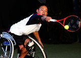 第24回NEC全日本選抜車いすテニス選手権大会　　　　写真／竹見脩吾