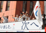 リオオリンピック・パラリンピック日本選手団合同パレード　　　　写真／阿部謙一郎