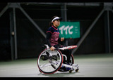 第26回 三井不動産 全日本選抜車いすテニスマスターズ　　　　写真／阿部謙一郎