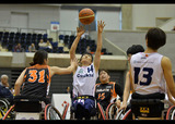 皇后杯第29回日本女子車いすバスケットボール選手権大会　　　　写真／八木敏久