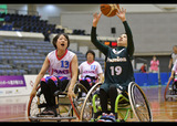 皇后杯第29回日本女子車いすバスケットボール選手権大会　　　　写真／八木敏久