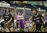 皇后杯第29回日本女子車いすバスケットボール選手権大会　　　　写真／八木敏久