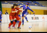 さいたま市ノーマライゼーションカップ2019 ブラインドサッカー国際親善試合　女子日本代表 対 女子IBSA世界選抜　　　　写真／阿部謙一郎
