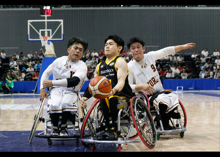 第46回日本車いすバスケットボール選手権大会　　　　写真／阿部謙一