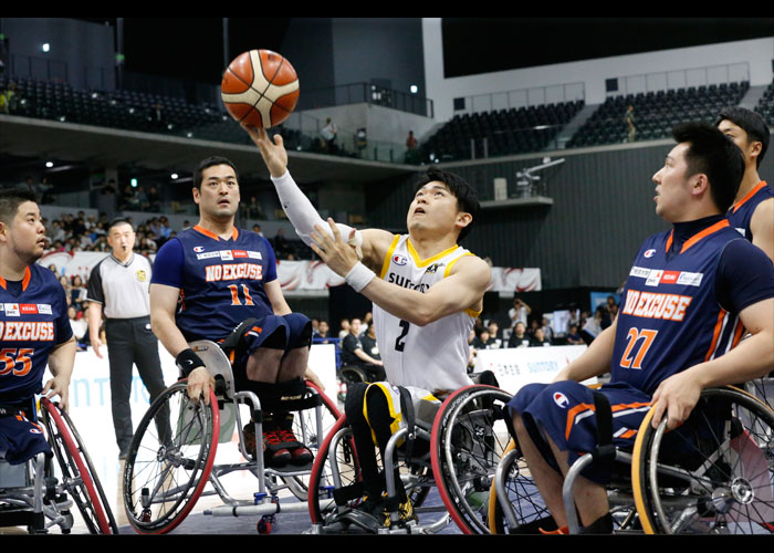 第46回日本車いすバスケットボール選手権大会　　　　写真／阿部謙一