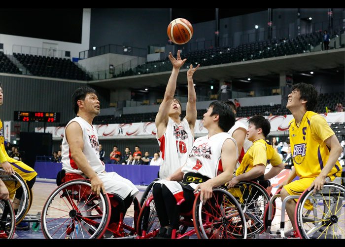 第46回日本車いすバスケットボール選手権大会　　　　写真／阿部謙一