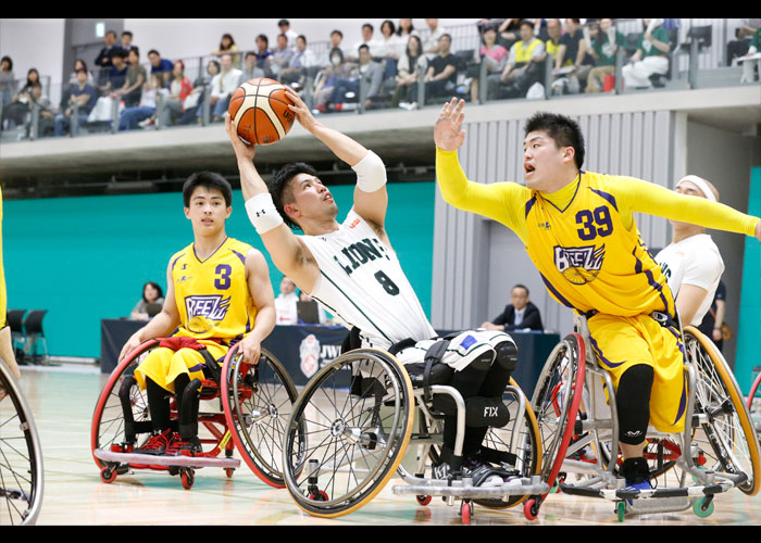 第46回日本車いすバスケットボール選手権大会　　　　写真／阿部謙一