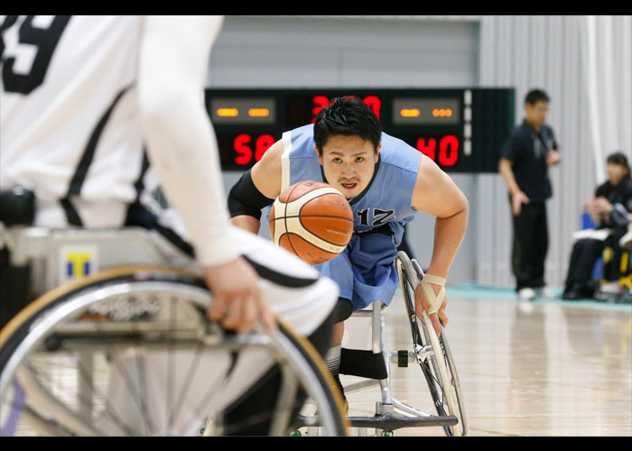 第46回日本車いすバスケットボール選手権大会　　　　写真／阿部謙一