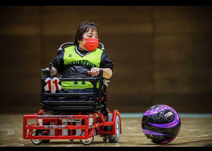 横浜F・マリノスカップ 第18回電動車椅子サッカー大会　　　　写真／竹見脩吾