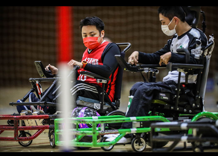 横浜F・マリノスカップ 第18回電動車椅子サッカー大会　　　　写真／竹見脩吾