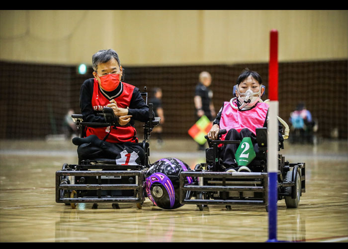 横浜F・マリノスカップ 第18回電動車椅子サッカー大会　　　　写真／竹見脩吾