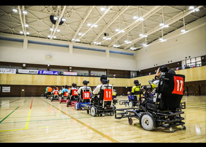 横浜F・マリノスカップ 第18回電動車椅子サッカー大会　　　　写真／竹見脩吾