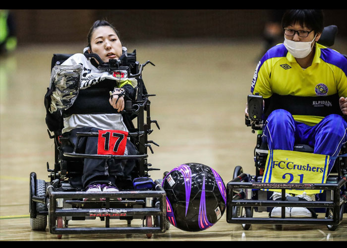 横浜F・マリノスカップ 第18回電動車椅子サッカー大会　　　　写真／竹見脩吾