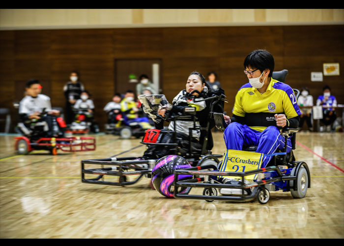 横浜F・マリノスカップ 第18回電動車椅子サッカー大会　　　　写真／竹見脩吾