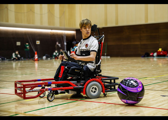 横浜F・マリノスカップ 第18回電動車椅子サッカー大会　　　　写真／竹見脩吾