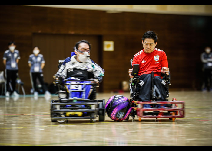 横浜F・マリノスカップ 第18回電動車椅子サッカー大会　　　　写真／竹見脩吾