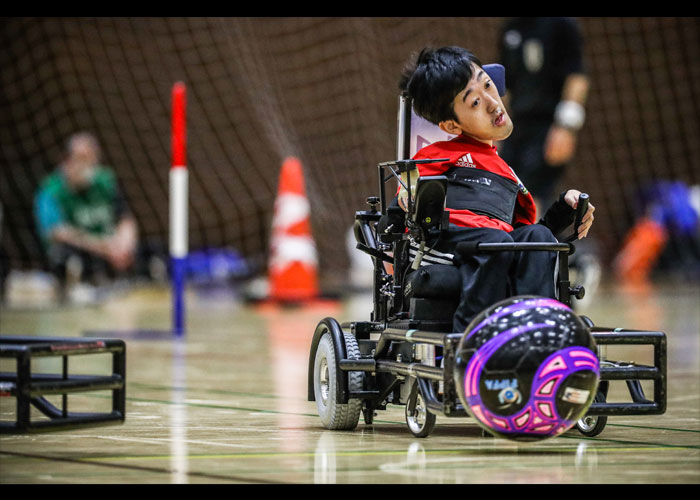 横浜F・マリノスカップ 第18回電動車椅子サッカー大会　　　　写真／竹見脩吾