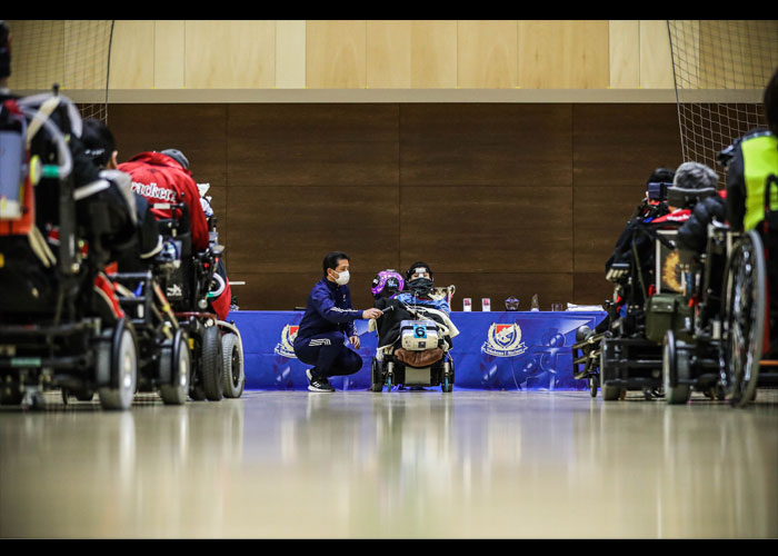 横浜F・マリノスカップ 第18回電動車椅子サッカー大会　　　　写真／竹見脩吾