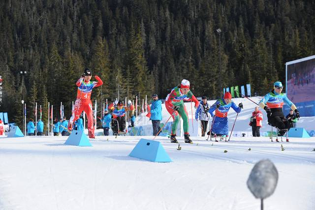 バンクーバー  クロスカントリー 1キロスプリント　太田渉子選手