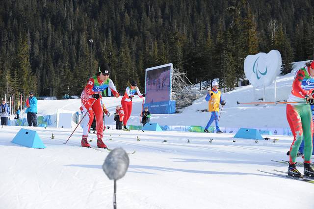 バンクーバー  クロスカントリー 1キロスプリント　太田渉子選手