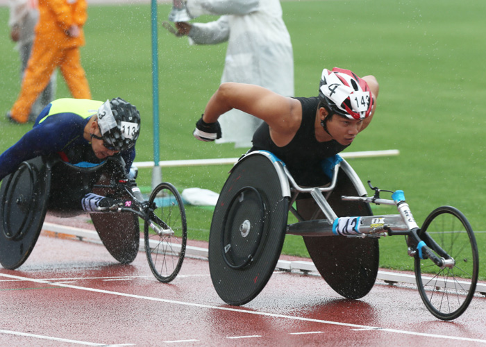 第19回関東身体障害者陸上競技選手権大会　　　　写真／阿部謙一郎