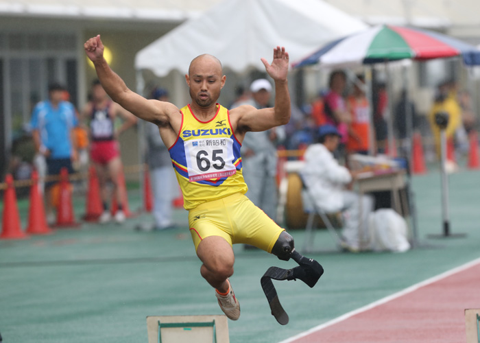 第19回関東身体障害者陸上競技選手権大会　　　　写真／阿部謙一郎