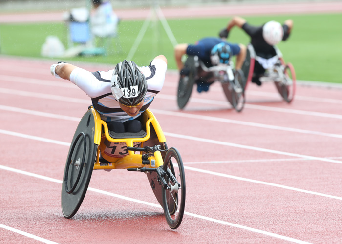 第19回関東身体障害者陸上競技選手権大会　　　　写真／阿部謙一郎