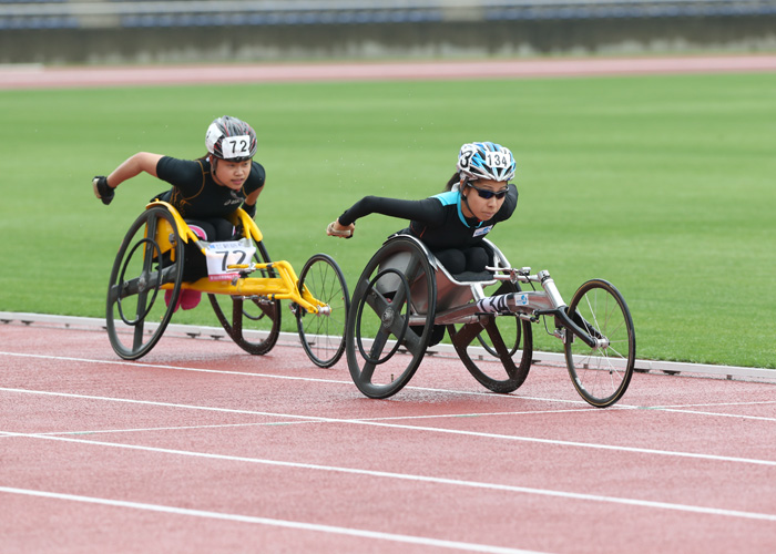 第19回関東身体障害者陸上競技選手権大会　　　　写真／阿部謙一郎