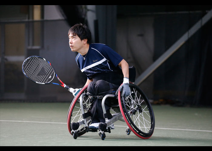 第26回 三井不動産 全日本選抜車いすテニスマスターズ　　　　写真／阿部謙一郎