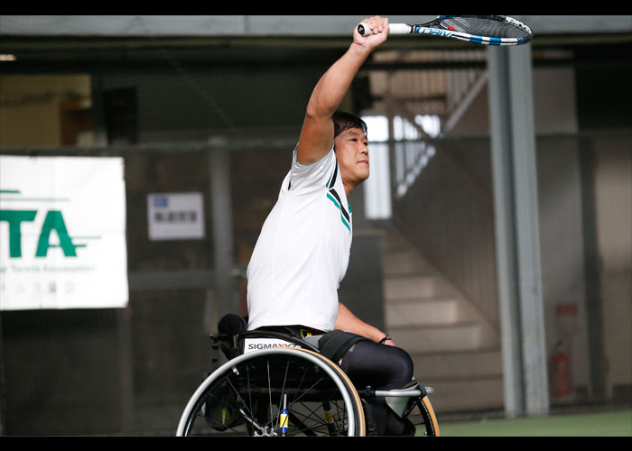 第26回 三井不動産 全日本選抜車いすテニスマスターズ　　　　写真／阿部謙一郎