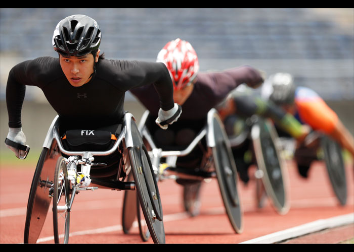 第21回関東パラ陸上競技選手権大会　　　　写真／竹見脩吾