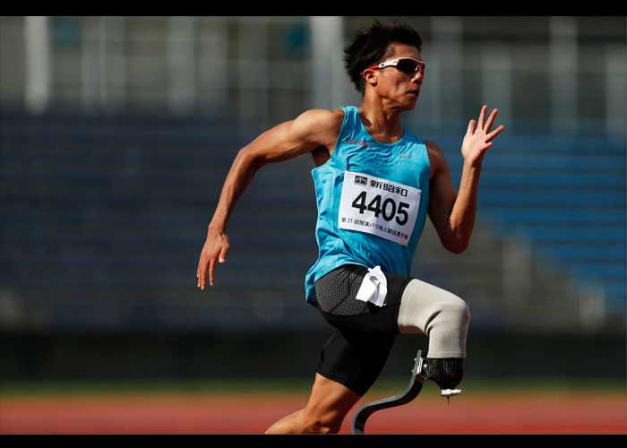 第21回関東パラ陸上競技選手権大会　　　　写真／竹見脩吾