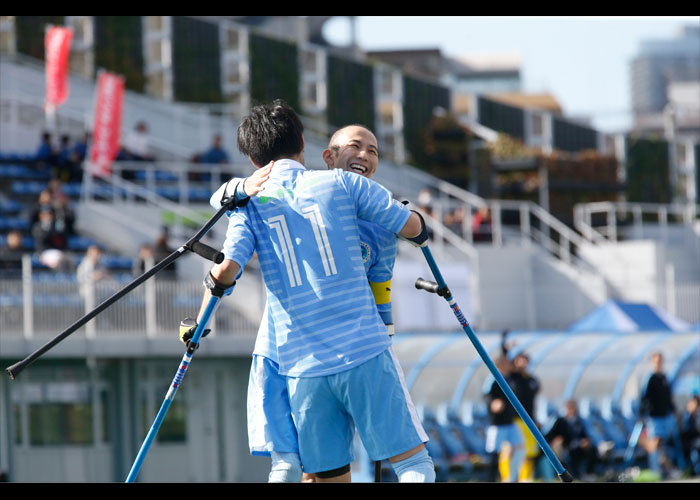 第7回日本アンプティサッカー選手権大会2017　　　　写真／阿部謙一郎