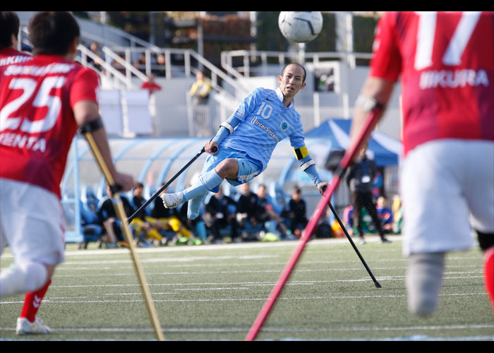 第7回日本アンプティサッカー選手権大会2017　　　　写真／阿部謙一郎