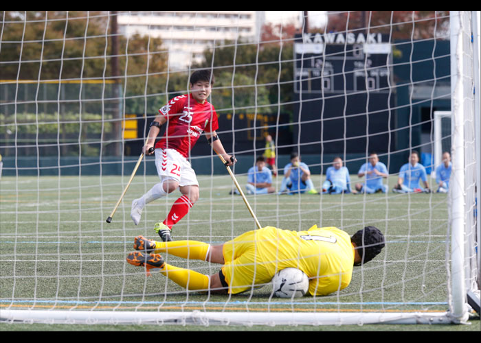 第7回日本アンプティサッカー選手権大会2017　　　　写真／阿部謙一郎