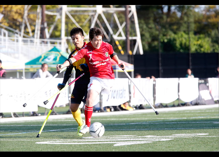 第7回日本アンプティサッカー選手権大会2017　　　　写真／阿部謙一郎