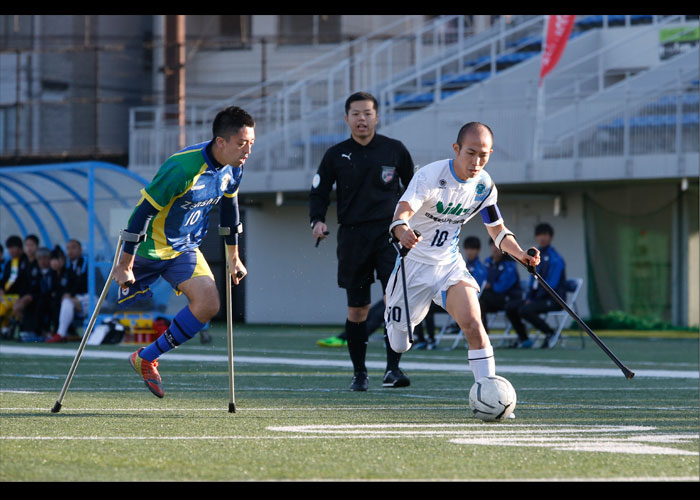 第7回日本アンプティサッカー選手権大会2017　　　　写真／阿部謙一郎