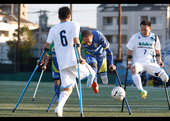 第7回日本アンプティサッカー選手権大会2017　　　　写真／阿部謙一郎