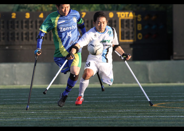 第7回日本アンプティサッカー選手権大会2017　　　　写真／阿部謙一郎