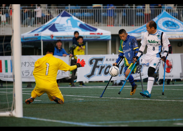 第7回日本アンプティサッカー選手権大会2017　　　　写真／阿部謙一郎