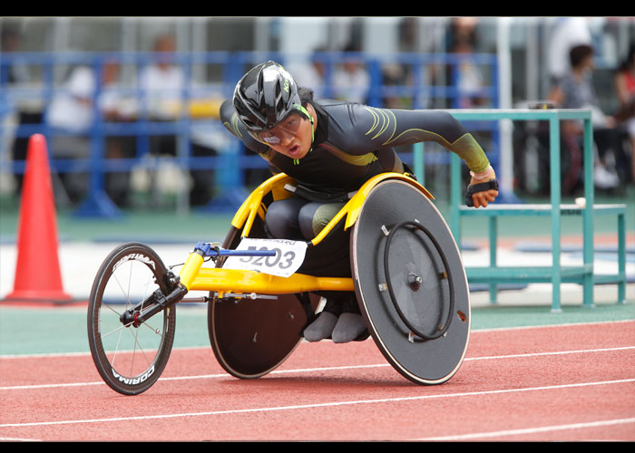 第22回関東パラ陸上競技選手権大会　　　　写真／阿部謙一郎