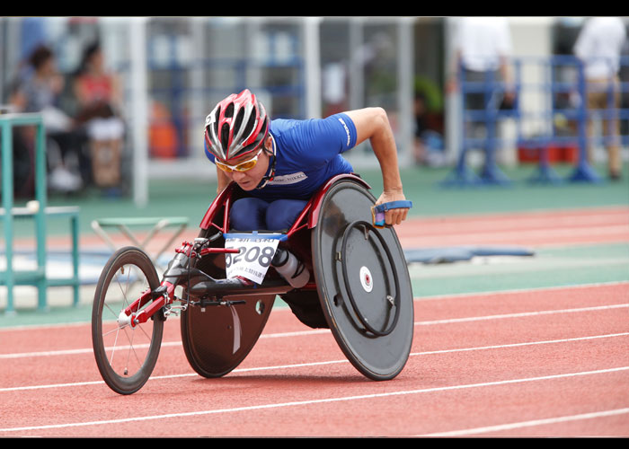 第22回関東パラ陸上競技選手権大会　　　　写真／阿部謙一郎