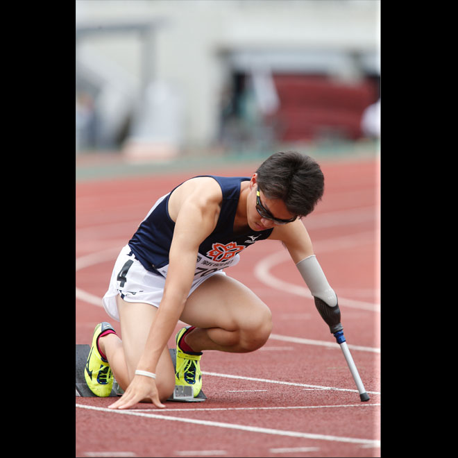 第22回関東パラ陸上競技選手権大会　　　　写真／阿部謙一郎