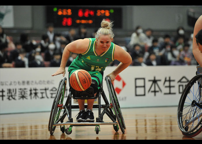 2018国際親善女子車いすバスケットボール大阪大会　　　　写真／八木敏久