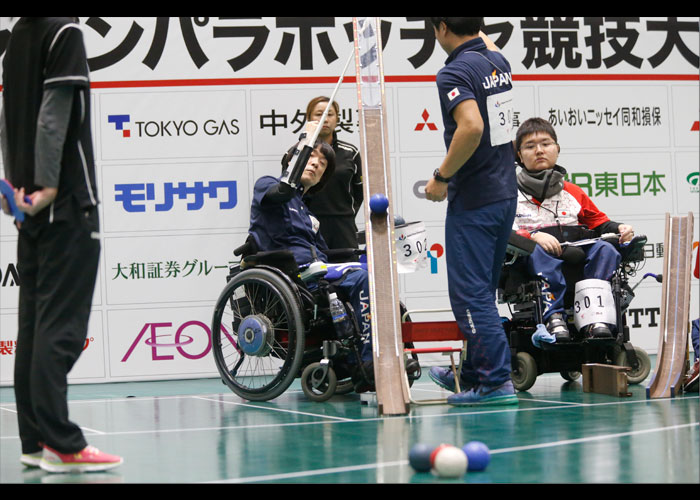 2019ジャパンパラボッチャ競技大会　　　　写真／阿部謙一郎